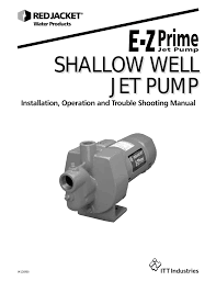 Vevor well pump 1 hp submersible well pump 33gpm deep well pump 207ft head with 32.8ft cable water well pumps submersible stainless steel for factories, farmland, irrigation use 4.2 out of 5 stars 7 $122.99 $ 122. Shallow Well Jet Pump Manualzz