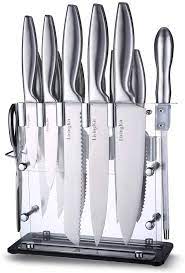 Maybe you would like to learn more about one of these? Amazon Com Knife Set Knife Block Set Stainless Steel Chef Knife Set 14 Piece Super Sharp Kitchen Knife Set With Acrylic Stand Kitchen Dining