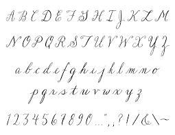 Check out these fancy fonts with elaborate swirls and flourishes. Cursive Alphabets Fonts Novocom Top