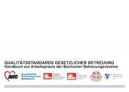 Feedback ist grundsätzlich erstmal positiv. Qualitatsstandards Gesetzlicher Betreuung Awo Ruhr Mitte