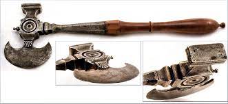And 18th Century Sugar Axe Used To Chip Away At Sugar Loafs In The Shape Of A Cone To Make Pieces Small Enough 18th Century Antique Collection Metal Working