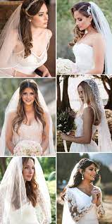 42 Dreamy Wedding Hairstyles That Look Stunning With Veils Wedding Hairstyles Hair Styles Stylish Ponytail