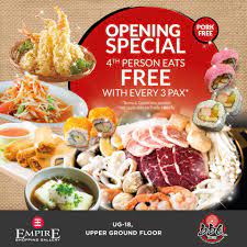 To meet any special dietary requirements, halal diet is prepared with the utmost care and attention. Bbq Town Every 4th Person Eats Free Deals