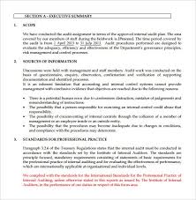 18 Internal Audit Report Templates Free Sample Example Format Download Free Premium Templates Internal Audit Report Template Audit