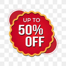 Up To 50 Off Discount Png Vector Design 50 Offer Logo 50 Off Sale Images Offer Png Png And Vector With Transparent Background For Free Download In 2020 Logo Design Tutorial