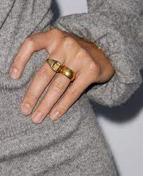 Olivia Wilde College Ring College Rings Stacked Jewelry Fashion Rings