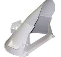 McNeilus 0155140 Charge Hopper with Light Bracket Post 2002