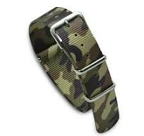 18mm Military MoD Nylon Watch Strap - Camo A