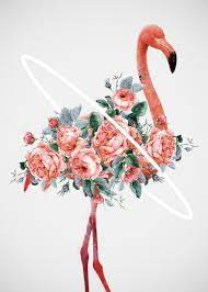 Flamingo Art Print By Daniel Taylor Society6 Flamingo Art Print Flamingo Art Bird Illustration