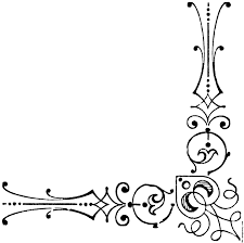 Black And White Flower Vines Clipart Flowering Vines Drawing Google Search Clip Art Borders Corner Borders Colorful Borders Design