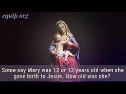 Instead, the literal greek says, and he knew her not until she gave birth to a son and called his the implication is that she stopped being a virgin after the birth of christ when they consummated their learn how your comment data is processed. How Old Was Mary When She Gave Birth To Jesus Youtube