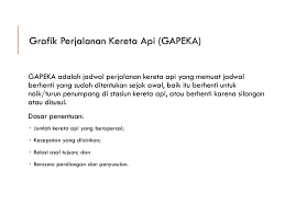 Bahwa dalam peraturan pemerintah bab iii landasan teori a. Transportasi Kereta Api Ppt Download
