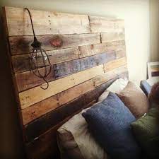 Bed headboards made out of pallets. 40 Recycled Diy Pallet Headboard Ideas
