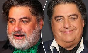 MasterChef's Matt Preston shows off his bushy beard at Absolutely Fabulous  premiere