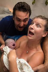 Woman gives birth to a girl instead of a boy and photos perfectly capture  the surprise