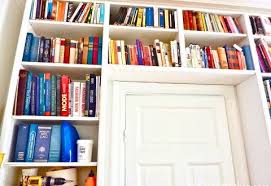 Ikea Hack Turn Old Billy Shelves Into Floor To Ceiling Bookshelves Oak Bookshelves Ikea Bookshelves Bookcase
