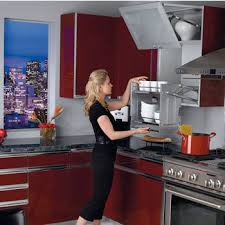 Dropping them 6 would not allow room for some of the portable counter top appliances. Rev A Shelf Premiere Pull Down Shelving System For Kitchen Wall Cabinet Kitchensource Com
