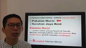 Pembinaan negara dan bangsa yg merdeka. Sejarah Tingkatan5 Bab5 Pakatan Murni Youtube