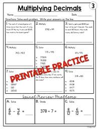 Live worksheets > english > math > decimals and fractions. Multiplying Decimals Worksheets 5th Grade Math Homework By Shelly Rees