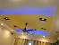 Slanted Ceiling Living Room