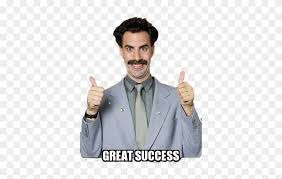 Trending images and videos related to borat! Borat Sticker Funny First Day Of Work Meme Hd Png Download 363x452 4833759 Pngfind