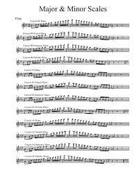 Scales Flute Mus