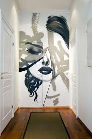 Decorated Walls 85 Photos Stickers Dishes And More New Decoration Styles Decorated Walls In 2020 Abstract Wall Painting Creative Wall Painting Wall Painting