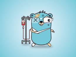 Golang Injured Injured Dribbble Mascot