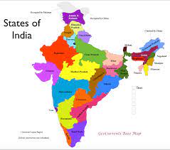 India Provinces Map India Map China Map India World Map