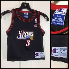 The sixers took care of business in game 3 against the wizards. 1990s Kid S Vintage Sixers 3 Allen Iverson Champion Brand Etsy Clothing Brand Champion Brand 1990 Clothing