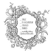 Several years later, however, the trend of free printable coloring pages for adults might seem a little less ludicrous and a bit more, well, relaxing. Bookish Adult Coloring Book Martha Sweeney