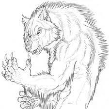 werewolf coloring pages free wonder day for children and adults coloriage de cartable