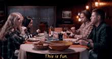 Keep your eyes open.this show is put on by bats actors and runs repeatedly, but only for a weekend or two at a time.if you're lucky enough to be in san francisco when it's running, go! Awkward Dinner Gifs Tenor