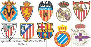 Le réseau du foot sur internet vous fait partager sa passion du ballon rond. Fichier Gratuit Vecteur Spanish Football Club Logos Telecharger Maintenant