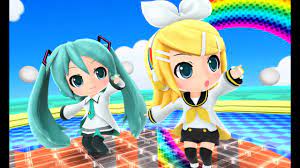 Hatsune Miku Project Mirai Dx Reverse Rainbow Feat Miku And Rin 1080p Upscaled Youtube