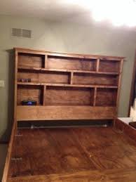 Unlike a real headboard designed for a bed, your bookshelf doesn't necessarily have to be the simple wood bookshelf behind a bed instead of a headboard. Bookshelf Headboard King Ideas On Foter