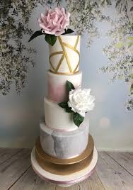 Maybe you would like to learn more about one of these? Modern Grey Marble Wedding Cake With Gold And Sugar Flowers Mel S Amazing Cakes