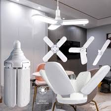 Many of these may also be either a ceiling made of this material will give good light reflection (use a gloss concrete sealer on the floor for best results) and match both modern and (when. E27 Screw Fan Blade Adjustable Deformation Ceiling Lamp Led Garage Light Bulb Restaurant Lighting Buy At A Low Prices On Joom E Commerce Platform