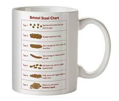 Bristol Stool Chart Ceramic Mug Ideal For Nurses
