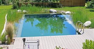 Schwimmteich Mit Liegeflache Aus Wpc Dielen Sie Sehen Eine Referenz Der Rauch Garten Und Landschaftsbau Gbr Schwimmteich Naturschwimmbecken Gartenpools