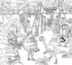 This dinosaur species is 3.3 meters tall, weighs an average of 60kg with an intelligent brain to plan and trap prey, it is the most formidable. Jurassic World Coloring Pages 60 Images Free Printable