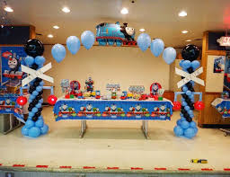 Birthday Thomas The Train Party Ideas Thomas The Tank Engine Party Birthday Alex And Xavier Birthday Bash Catch My Party Thomas Birthday Parties Thomas Train Birthday Thomas Birthday