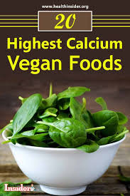 The 20 Highest Calcium Vegan Foods Foods With Calcium Vegan Calcium Vegan Foods
