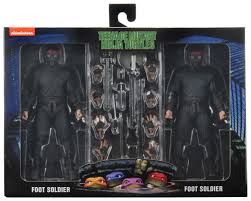 So now i test them out in real life against fruit. Foot Soldiers With Weapons Rack Action Figure 2 Pack Teenage Mutant Ninja Turtles 18 Cm Blacksbricks