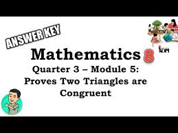 2017 staar grade 5 science answer key paper. Mathematics 8 Quarter 3 Module 5 Answer Key Youtube