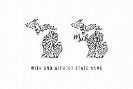 Mandala Svg Michigan Mandala Svg Svg File Michigan Svg Michigan Zentangle Svg Michigan Printable Zentangle Svg Mandalas Michigan Art Clip Art Art Collectibles