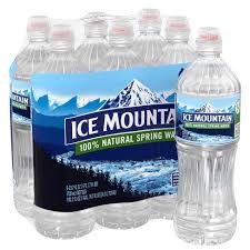 Tap tap water is directly supplied from the home faucet, while distilled water is water. Ice Mountain Brand 100 Natural Spring Water 6pk 23 7 Fl Oz Sport Cap Bottles Target