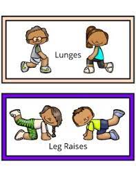 This will only work if you have worked on. Exercise Cards For Kids Worksheets Teaching Resources Tpt