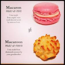 It is a work in. Cookie Conundrum Macaroons Vs Macarons Macaroons Macarons Almond Recipes