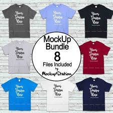 Download Free T Shirt Mockup Bundle 8 Colors Gildan 5000 Shirt Mock Psd Free Psd Mockups In 2020 Mockup Free Psd Free Packaging Mockup Tshirt Mockup